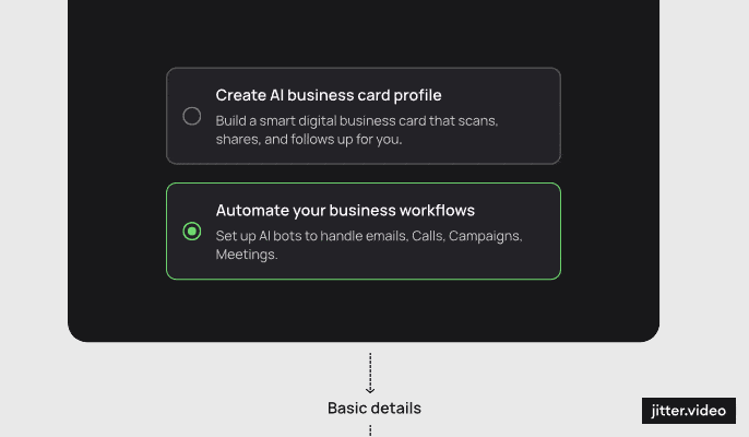 Sign-up receptionist walkthrough